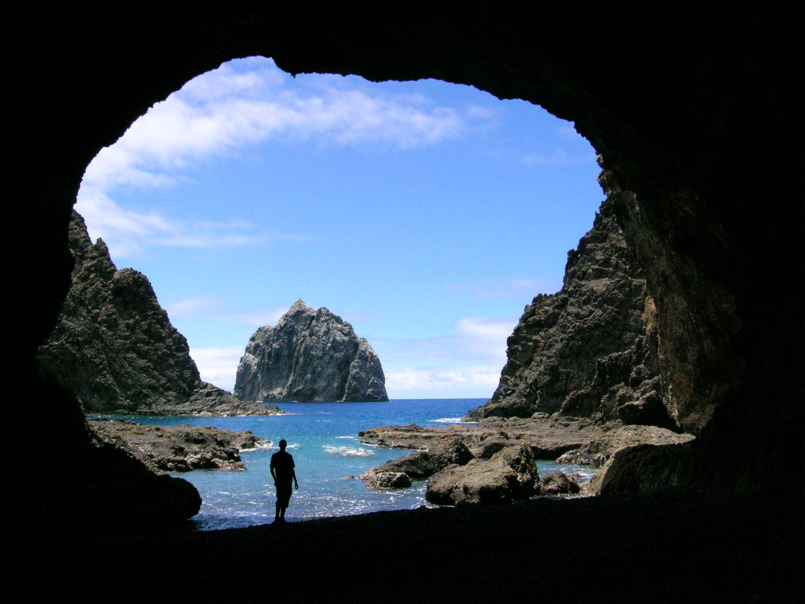 Black Rocks cave by Ed Thorpe for St. Helena Tourism