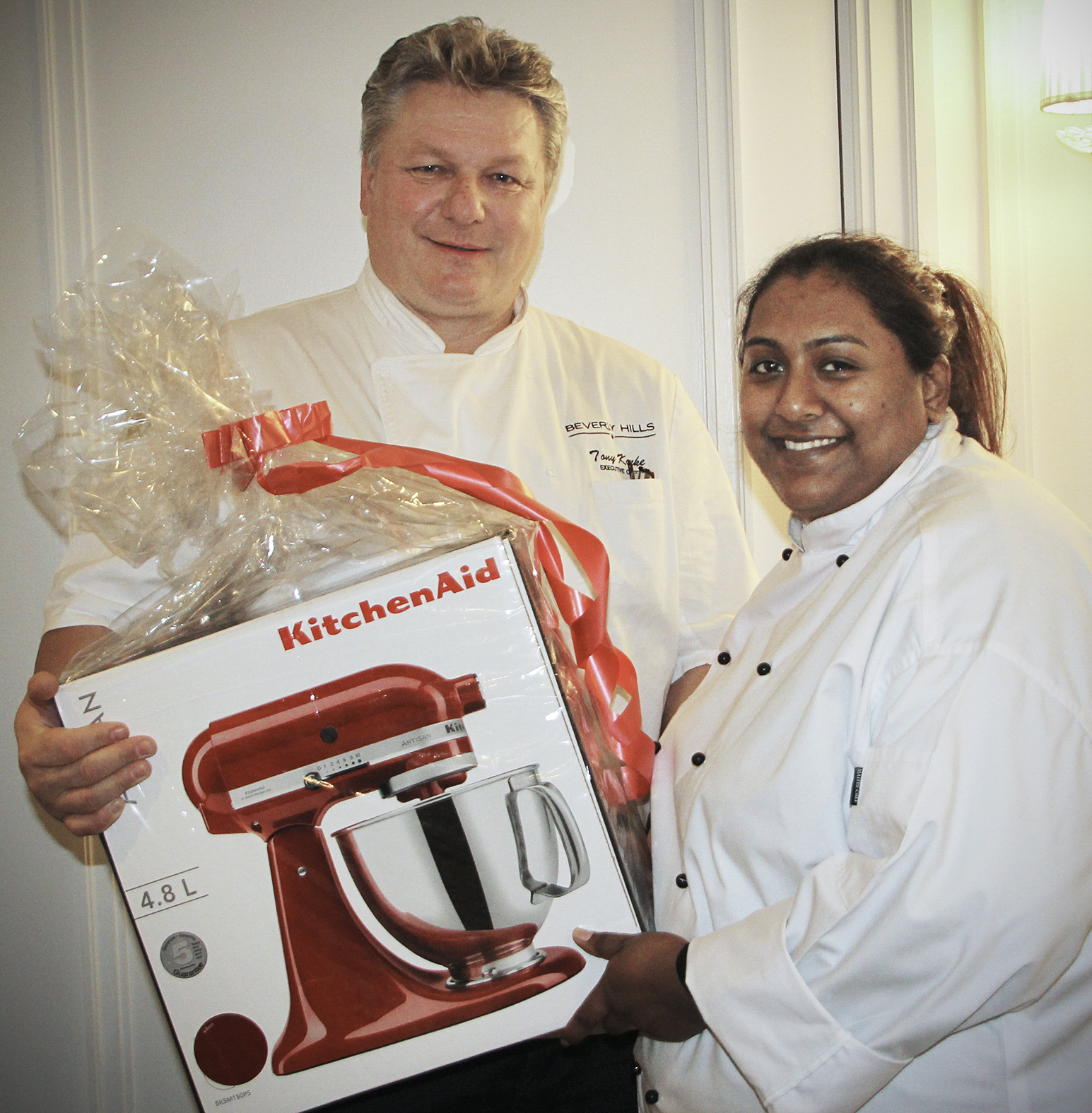 Rusita Naidoo & Tony Kocke Exec Chef Beverly Hills