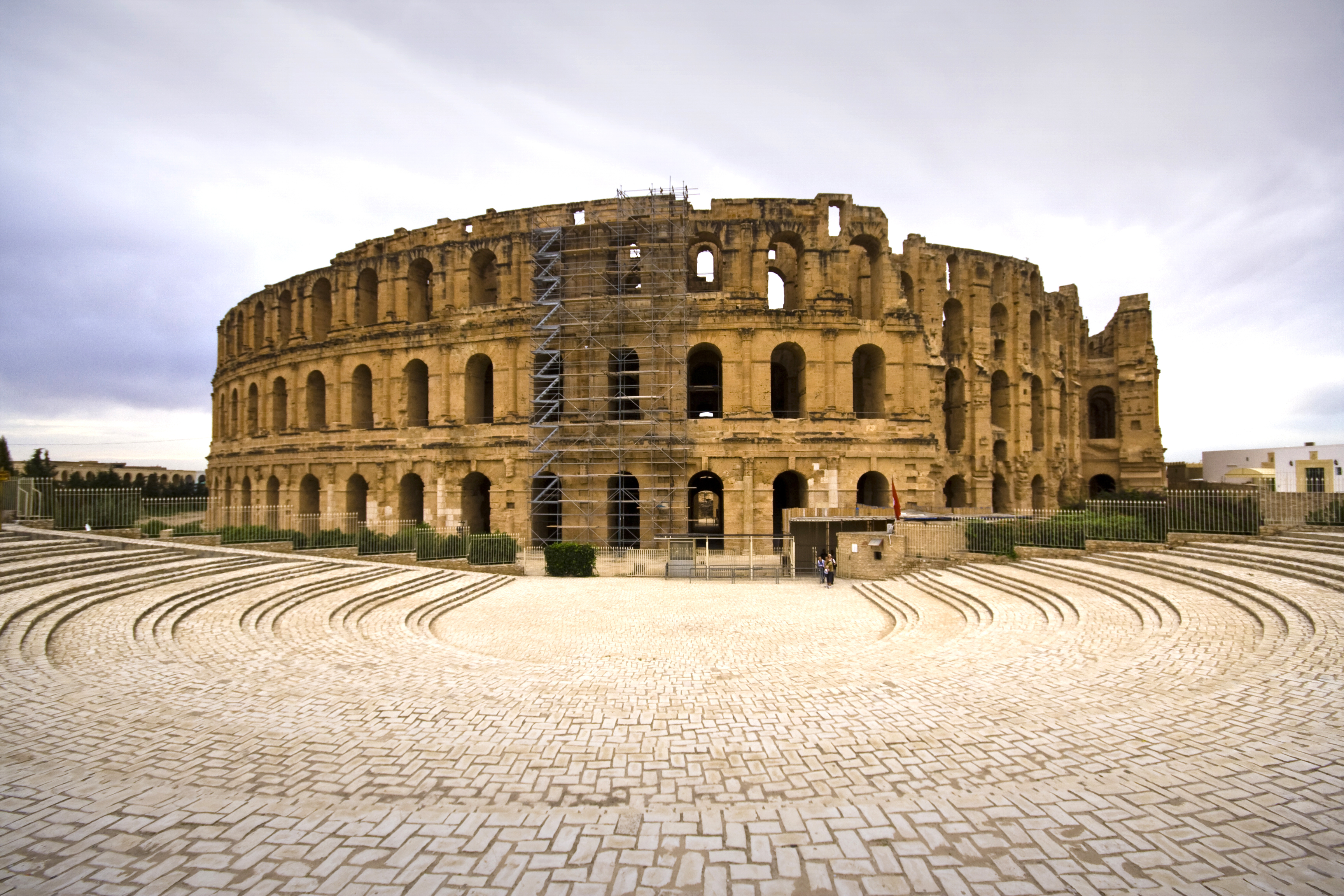 El Jem Amphitheatre in Tunisia