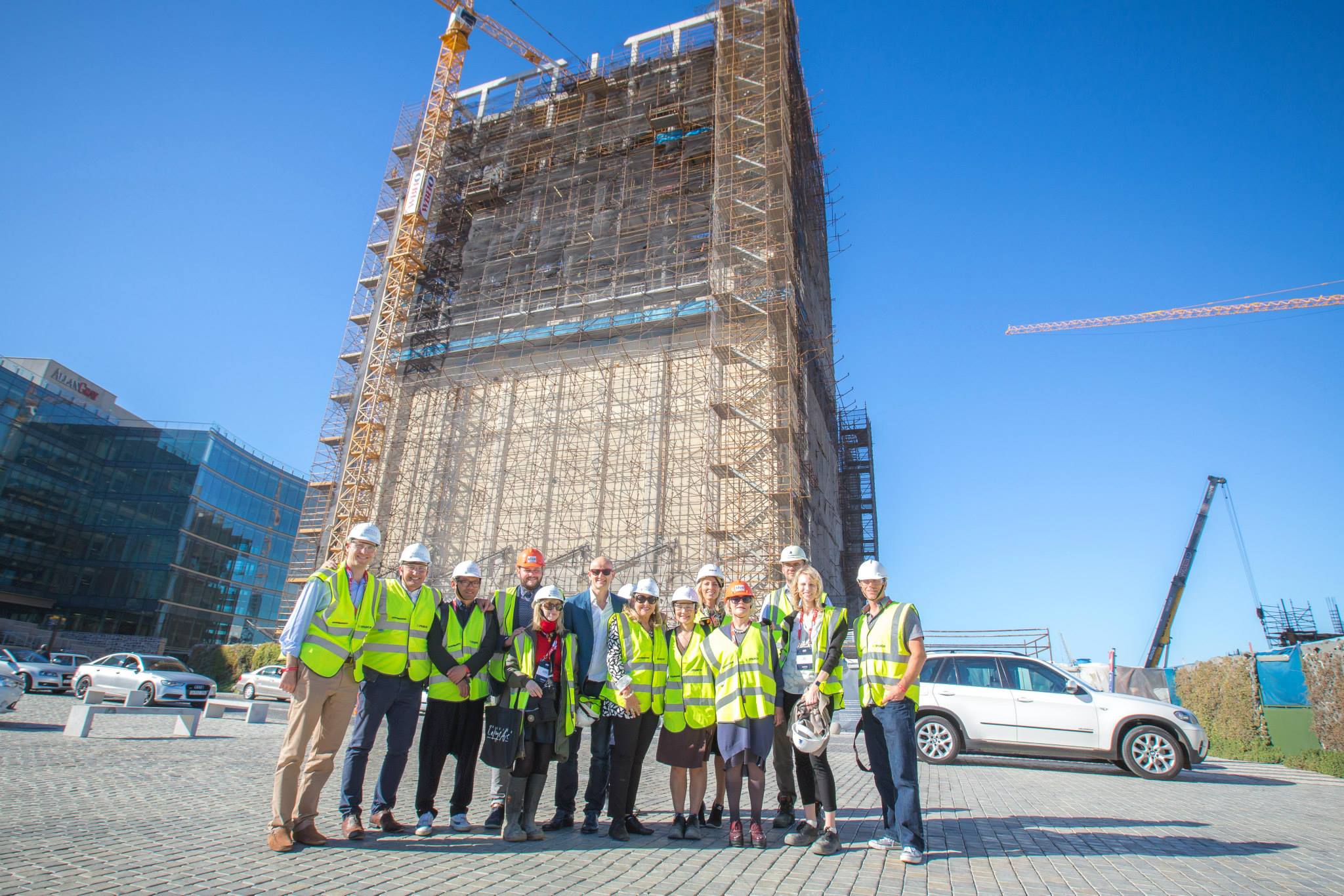 We Are Africa's press delegates get a first look at The Silo back in May 2015