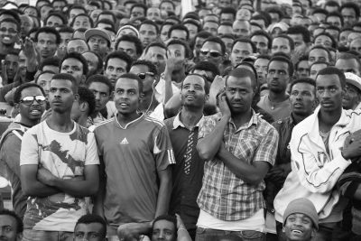 Aida Muluneh. Football in Addis, 2013