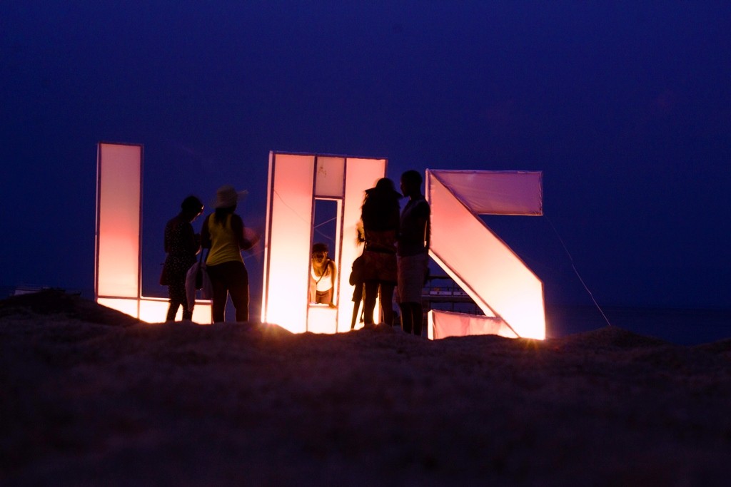 Revellers at Malawi's Lake Of Stars. Photo by Njabulo Dzonzi