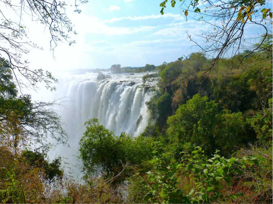 Victoria Falls, a stop on CroisiEurope's cruise of Southern Africa