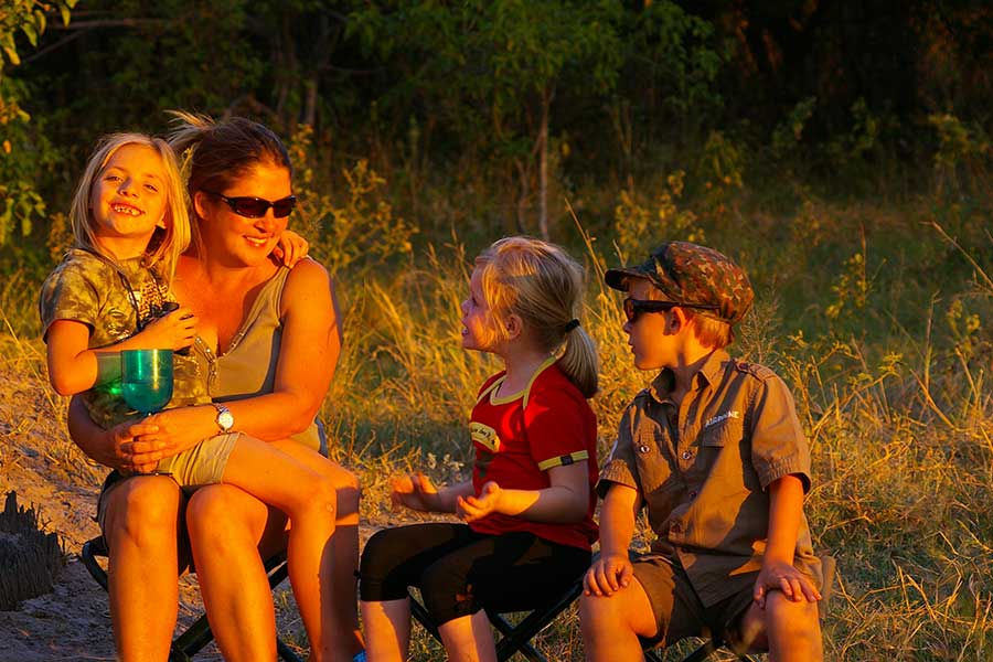 Pride of Africa guests enjoying some down time on a Self-Drive Safari