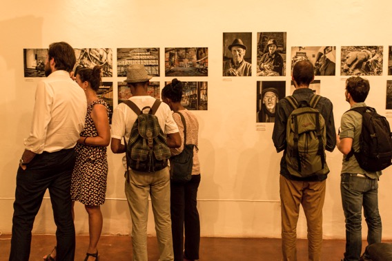 "O que viu, o que vê" exhibition opening at the Kulungwana in 2016