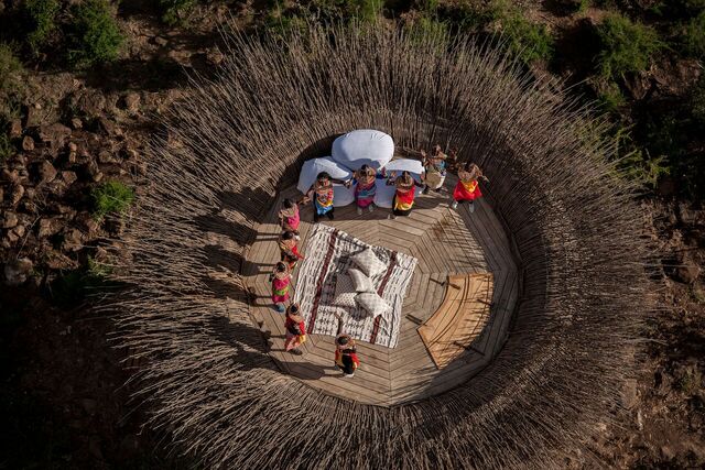 Birds-eye view of Bird Nest