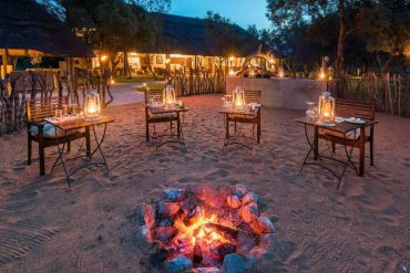 Tintswalo Safari Lodge campfire – courtesy of Tintswalo Safari Lodge