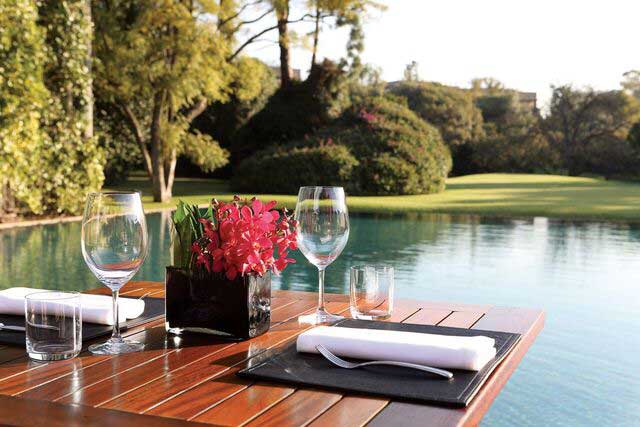 Gorgeous setting at Grei, The Saxon Hotel – photos are courtesy of The Saxon Hotel