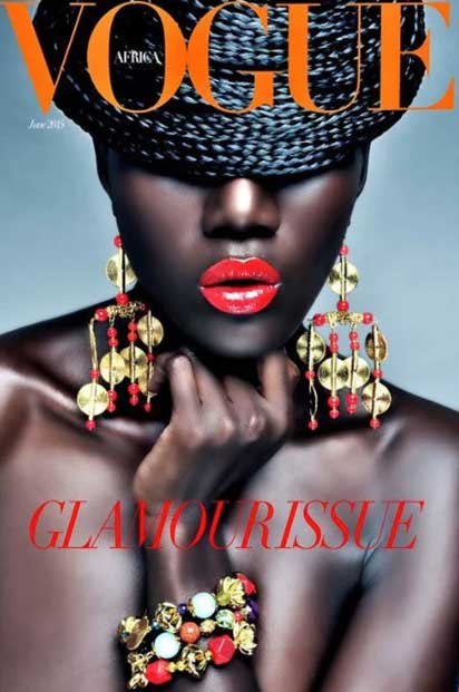 A fictional interpretation of Vogue Africa – by Mario Epanya / via Business of Fashion