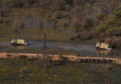 Rhino translocation with Rhinos Without Borders